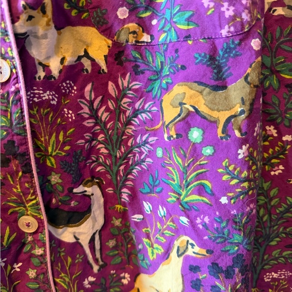 Must Love Dogs purple long set - Picture 2 of 4